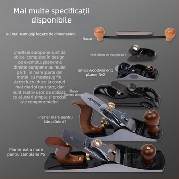 Planer manual pentru tâmplă — unelte de lemn manual, marca cattle gauge, neimportat