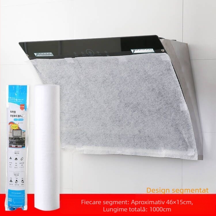 Hârtie absorbantă de ulei pentru hotă – de unică folosinţă, segmentată, îngroşată, din ţesătură nețesută (Yiwu)