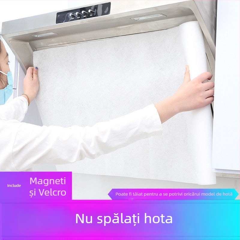 Hârtie absorbantă de ulei pentru hotă – de unică folosinţă, segmentată, îngroşată, din ţesătură nețesută (Yiwu)