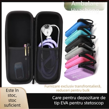  husă dură pentru stetoscop – portabilă, model EVA, material compozit, imprimare prin transfer termic, sarcină 10