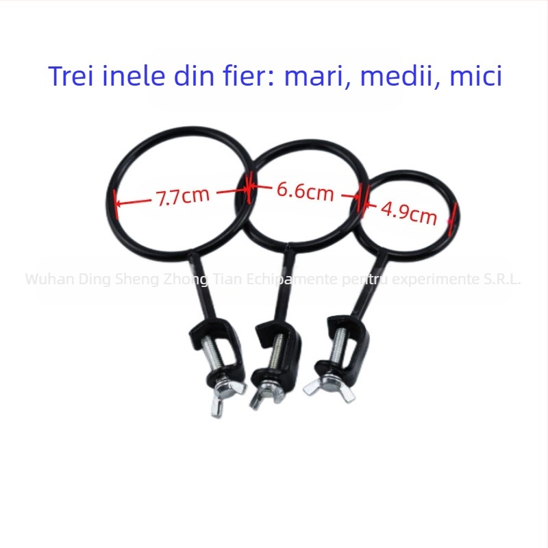 Masă de titrare cu blat de marmură pe cadru din fier, model O placă, O tijă, producător zt