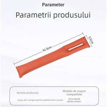 Bandă pentru spațiul dintre scaune - Piele, SKAWA, Compatibilă cu Ideal L9/L8/L7/L6