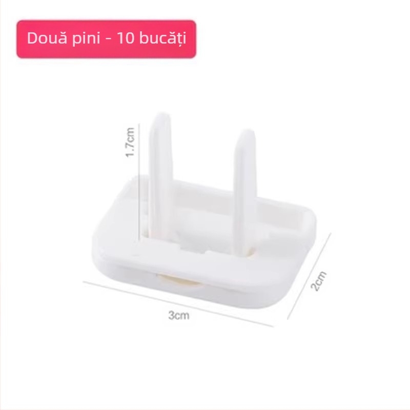 Capac de siguranță pentru prize - protecție împotriva electrocutării, pentru copii; marcă generică