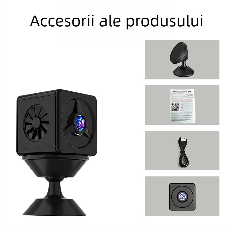Cameră HD wireless – 1080P/720P, 25fps, USB 2.0, autofocus, microfon încorporat