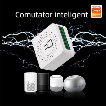 Graffiti WiFi întrerupător dimmer cu temporizator, control vocal – carcasă ABS