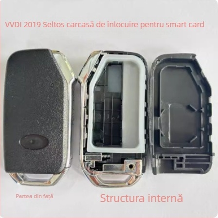 Carcasă pentru cheie card Kia, compatibilă cu modelele 18/19 și telecomanda K3 20