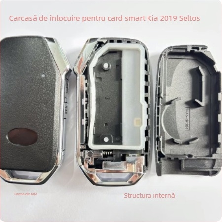 Carcasă pentru cheie card Kia, compatibilă cu modelele 18/19 și telecomanda K3 20