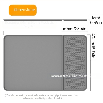 Mașină portabilă de făcut cuburi de gheață pentru blat, cu covoraș de silicon antiderapant, operare manuală