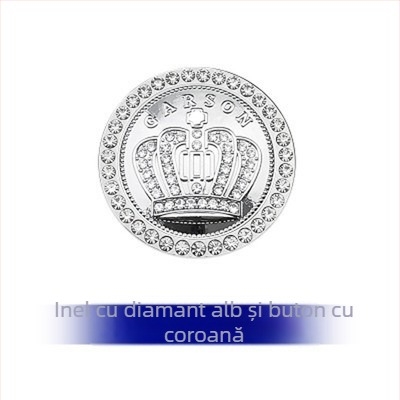 Inel de cheie pentru mașină cu pornire la atingere – inel VIP cu diamant, personalizare cu logo; marcă Karbaer; material: aliaj zinc