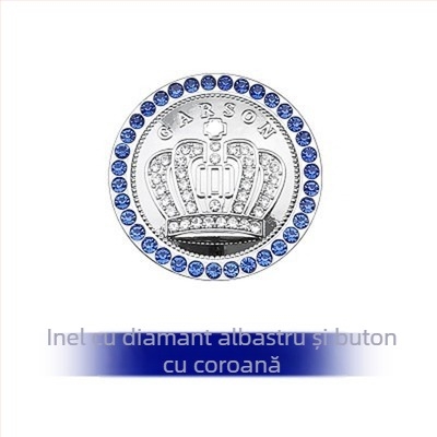 Inel de cheie pentru mașină cu pornire la atingere – inel VIP cu diamant, personalizare cu logo; marcă Karbaer; material: aliaj zinc