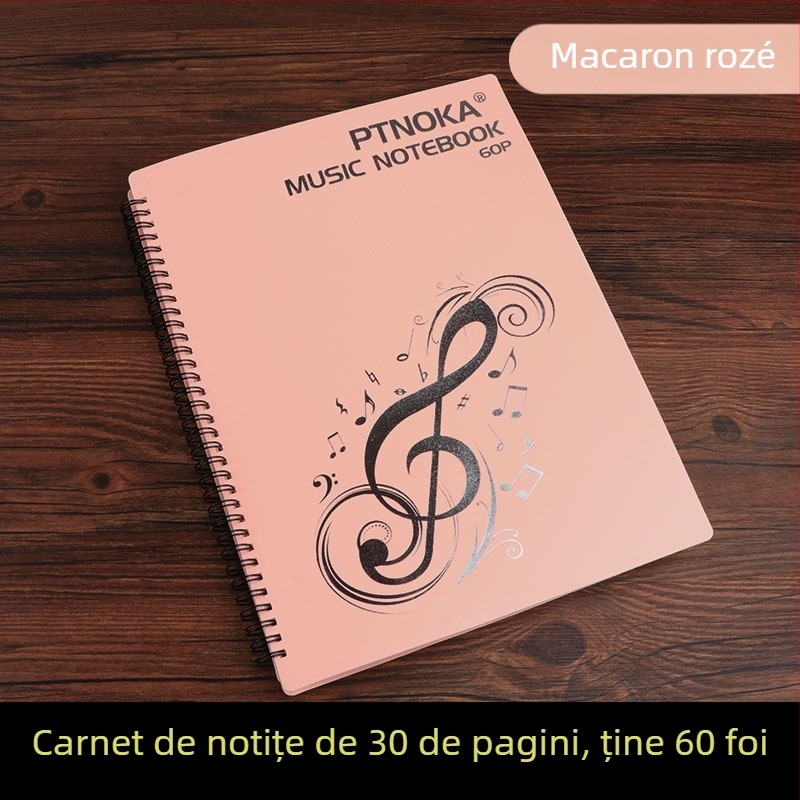 Clip pentru partituri, material PP, model 60p, pentru instrumente de pian, clemă de modificare a spectrului