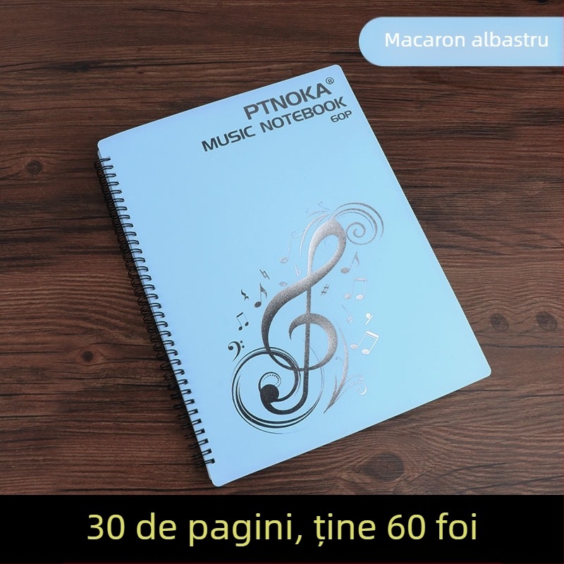 Clip pentru partituri, material PP, model 60p, pentru instrumente de pian, clemă de modificare a spectrului
