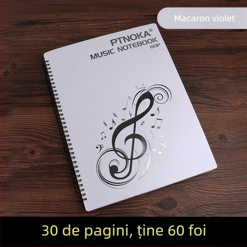 Clip pentru partituri, material PP, model 60p, pentru instrumente de pian, clemă de modificare a spectrului