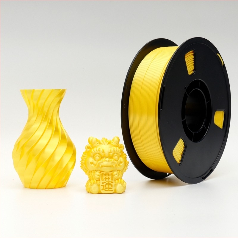 Filament PLA pentru imprimare 3D, textură mătase, imitatie de mătase, 1 kg