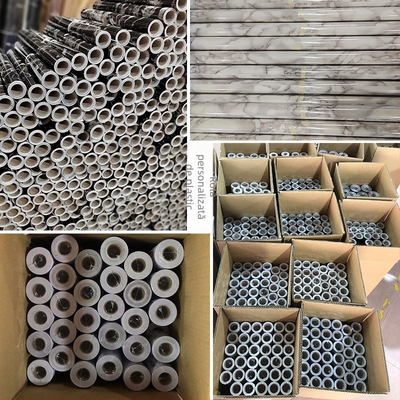 Panou autoadeziv de perete pentru bucătărie din PVC – impermeabil, rezistent la ulei, la temperaturi înalte, construcție cu patru straturi