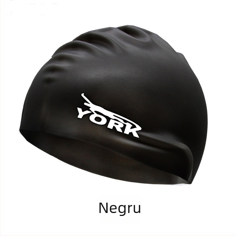 Șapcă de înot din silicon - impermeabilă, confortabilă, cu elasticitate înaltă, unisex, pentru adulți, pentru piscină (Material: silicon; Model: solid; Potrivit pentru: adulți; Scenariu: piscină)