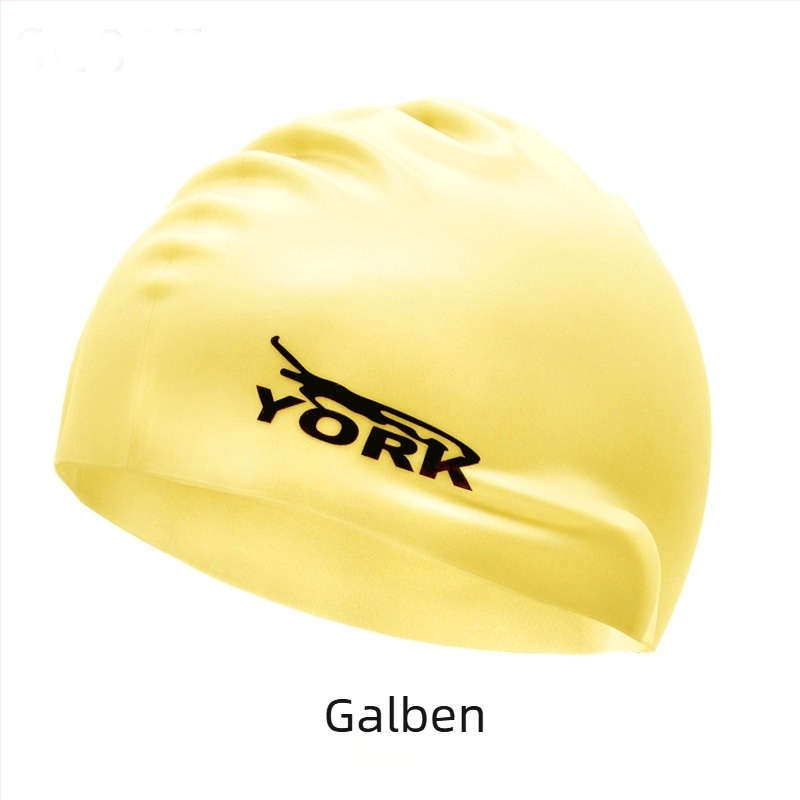 Șapcă de înot din silicon - impermeabilă, confortabilă, cu elasticitate înaltă, unisex, pentru adulți, pentru piscină (Material: silicon; Model: solid; Potrivit pentru: adulți; Scenariu: piscină)