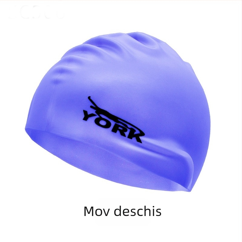 Șapcă de înot din silicon - impermeabilă, confortabilă, cu elasticitate înaltă, unisex, pentru adulți, pentru piscină (Material: silicon; Model: solid; Potrivit pentru: adulți; Scenariu: piscină)