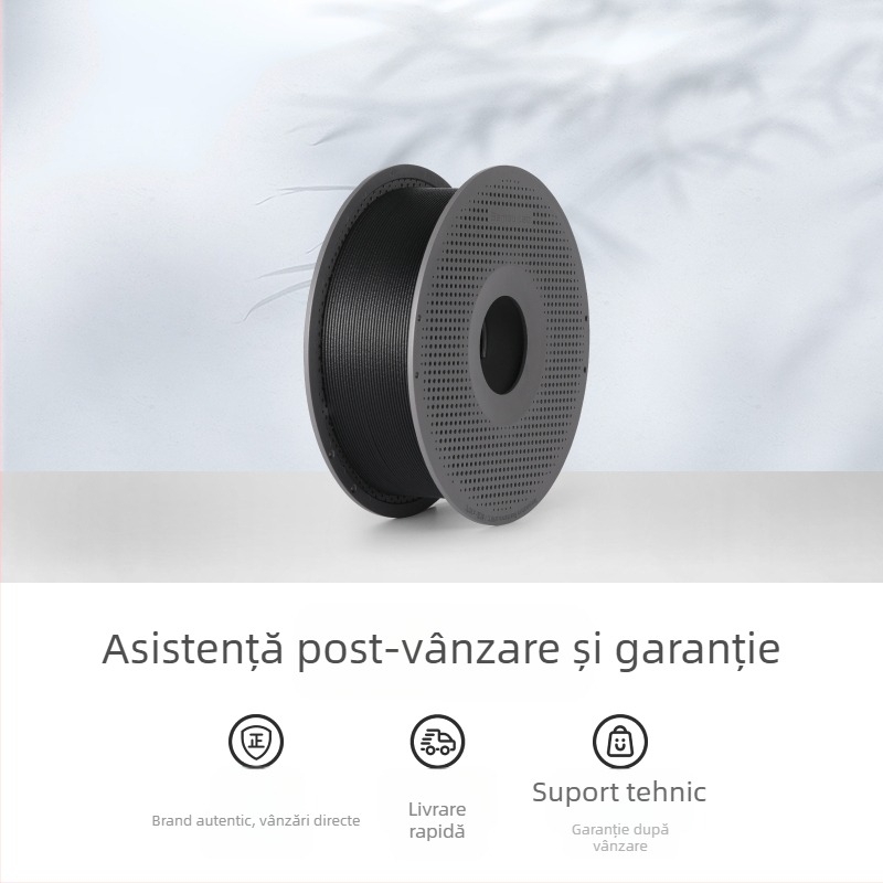 Filament de imprimare 3D ASA-CF din fibră de carbon - înaltă rezistență, rigiditate, durabil în exterior, rezistent la deformare