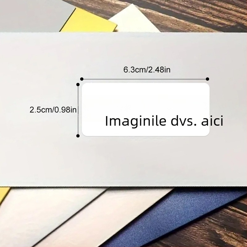 Etichete autocolante personalizate pentru pahare cu ceai cu lapte și etichete pentru ambalare la livrare – logo gata, design PVC autoadeziv; cod produs 6325; personalizare prin fotografie; rezistență la temperaturi 30°C