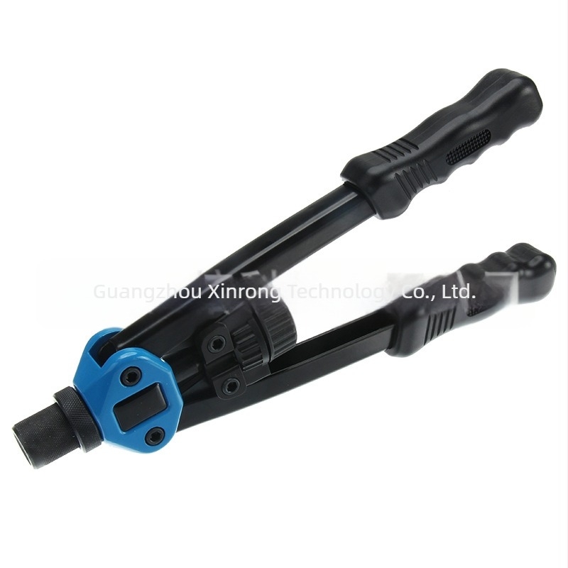 Set manual pentru piulițe nituite, 125 buc., piulițe nit din aluminiu M3–M12, ambalate în cutie, suprafață netratată