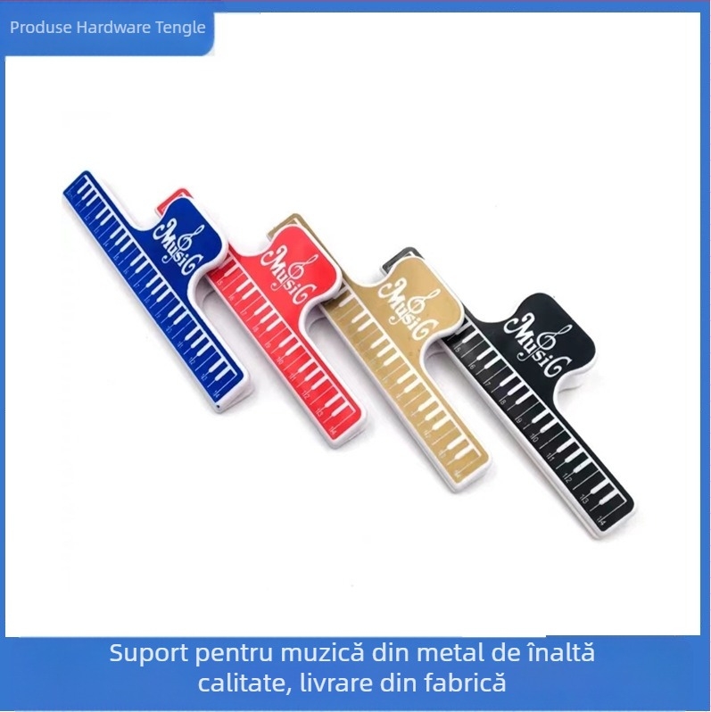 KASONIC clip pentru suport de partituri TY22, ABS, pentru Guzheng