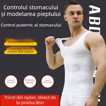 Top sport din nylon, fără mâneci, elasticitate înaltă, I-forma, guler în V, țesătură 181–200 g/m², Velus