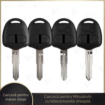 Carcasă pentru cheie Mitsubishi dreapta — husă de înlocuire, compatibilă cu cheie Mitsubishi remote; Material: husă pentru telecomandă; Greutate: 0.015