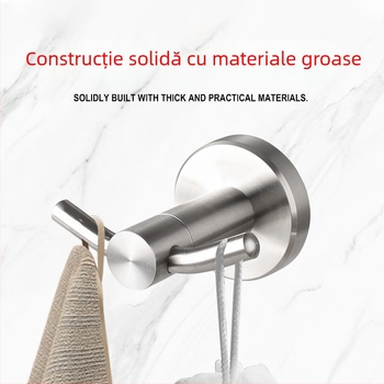 Set baie – oțel inoxidabil 304, instalare fără găuri, stil modern minimalist, Youhonggao