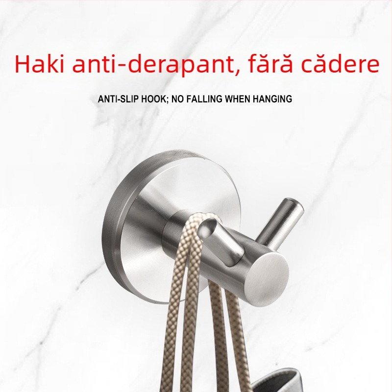 Set baie – oțel inoxidabil 304, instalare fără găuri, stil modern minimalist, Youhonggao