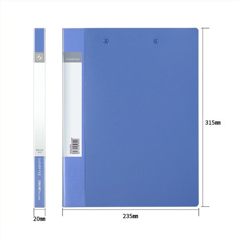 Deli 5301 Clip din plastic, cu prindere puternică, grosime placă 0.7 mm, lățime spate 18 mm