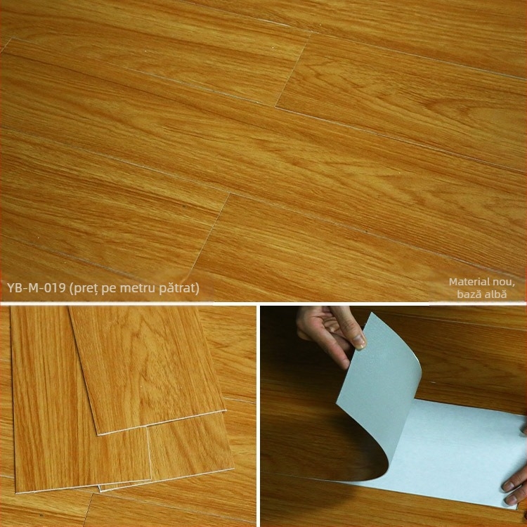 Podea autoadezivă din PVC (LVT) – model lemn, imitare lemn, grosime 1,5 mm, rezistență la uzură mărită, stil modern minimalist