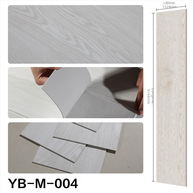 Podea autoadezivă din PVC (LVT) – model lemn, imitare lemn, grosime 1,5 mm, rezistență la uzură mărită, stil modern minimalist