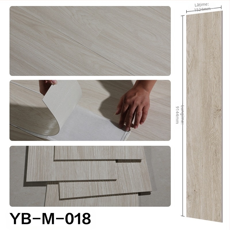 Podea autoadezivă din PVC (LVT) – model lemn, imitare lemn, grosime 1,5 mm, rezistență la uzură mărită, stil modern minimalist