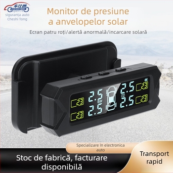 Senzor TPMS Che Shitong pentru monitorizarea presiunii în pneuri TY21-22 — interval 0-8 Bar, afișaj digital, senzor electronic, formă mini