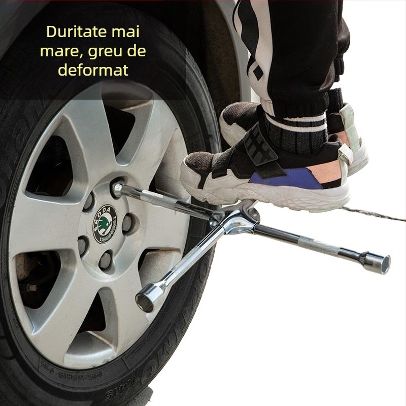 Cheie telescopic universală pentru schimbarea anvelopelor auto — marcă: Other; material: Other; varietate: Socket wrench