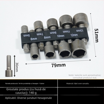 Other set chei cu capete din oțel crom-molibden