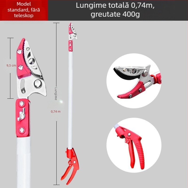 clește telescopic din plastic cu mâner lung pentru curățarea toaletei
