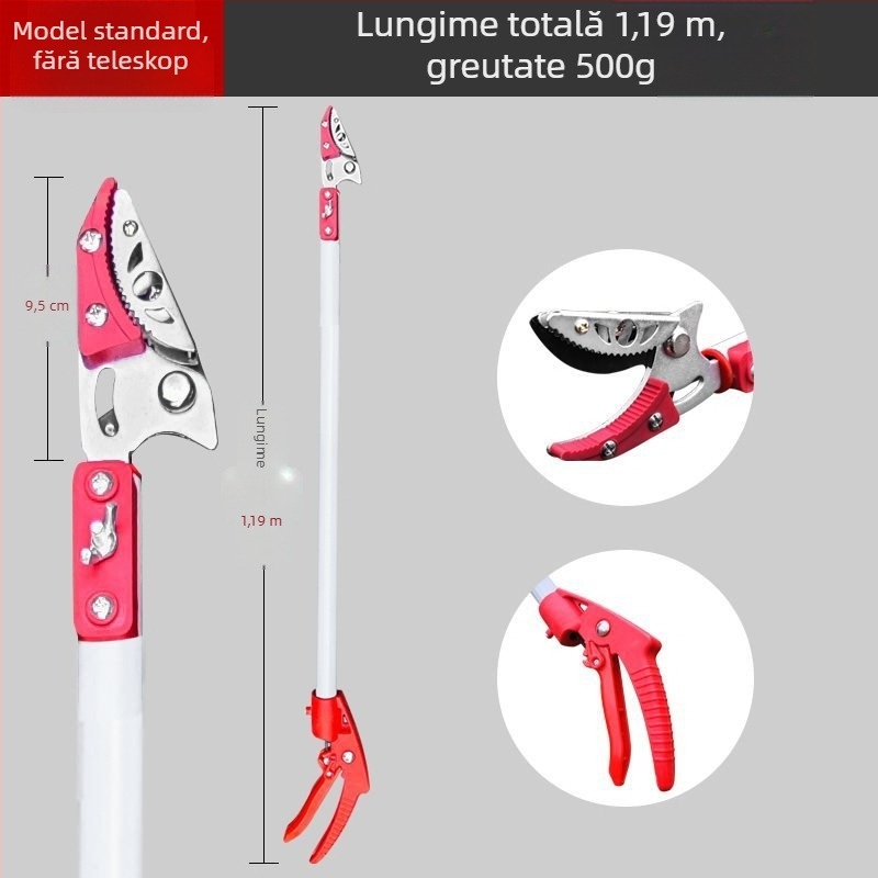 clește telescopic din plastic cu mâner lung pentru curățarea toaletei