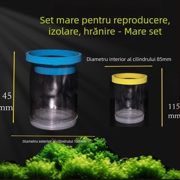 Blue bay Cutie plutitoare de izolare pentru reproducere la guppy – incubator din plastic pentru pești mici