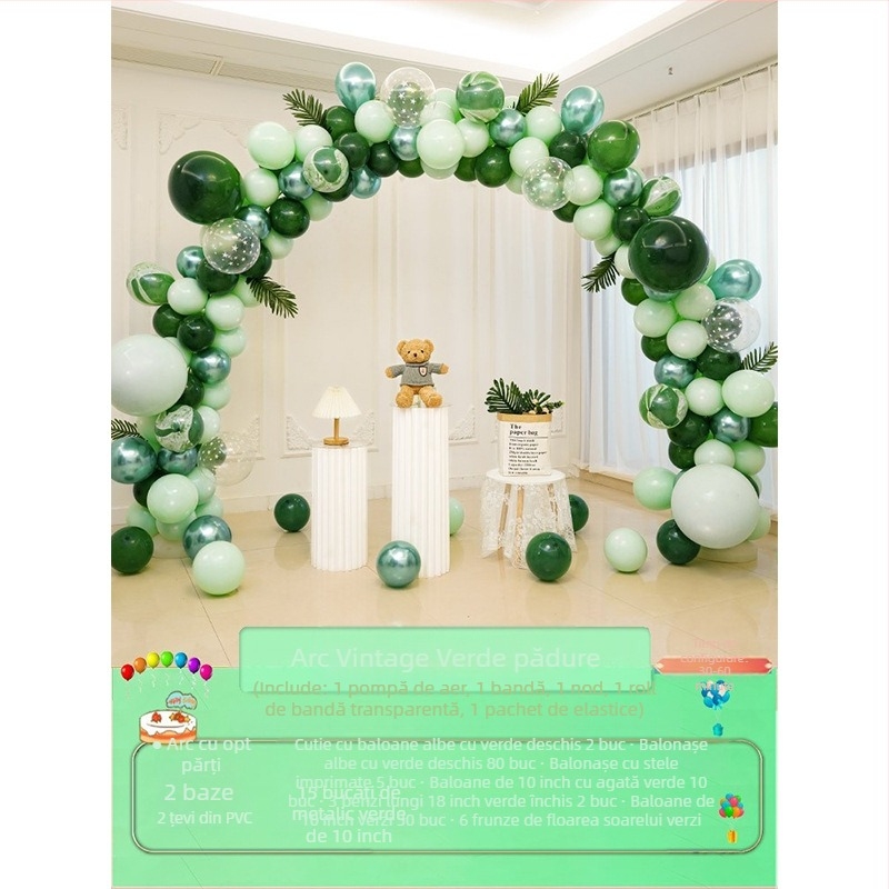 Arkă de baloane din latex, formă extraterestră, brand Quiet, fără logo, tip balon: latex