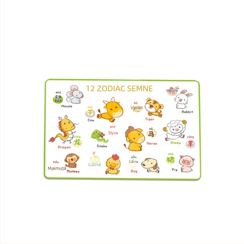 Placemat de unică folosință pentru sugari – hârtie; impermeabil, rezistent la pete și la ulei; personalizare cu logo disponibilă; Brand Doctor Jiao; seria Placemat; lansat în 2023.