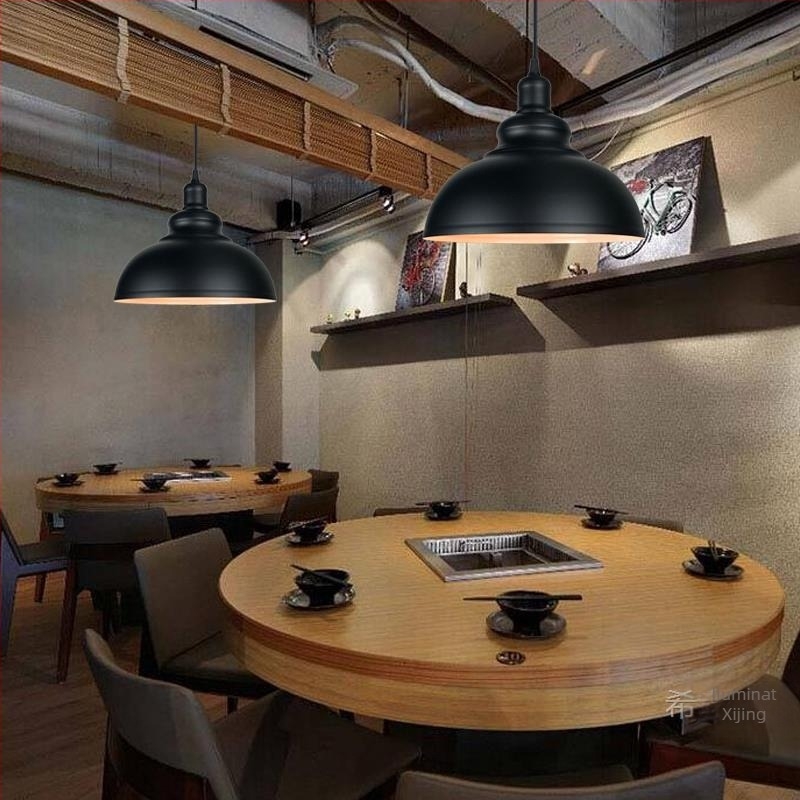 Candelabru din fontă cu LED, cu o singură gură de lumină, potrivit pentru coridor și restaurant