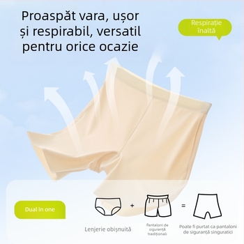Fete: Șorturi de siguranță Class A, Ice Silk, Nylon 72%, pentru fete peste 8 ani (peste 140 cm), Vara 2025