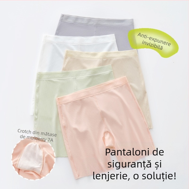 Fete: Șorturi de siguranță Class A, Ice Silk, Nylon 72%, pentru fete peste 8 ani (peste 140 cm), Vara 2025