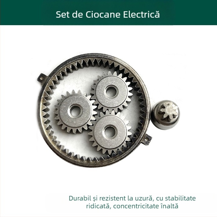 Kit cap pentru șurubelniță electrică Dayi 2106 fără perii — capac din plastic, inel din dinți și set de dinți