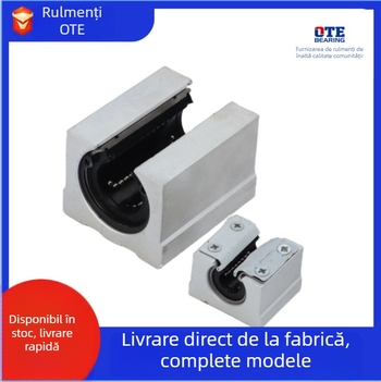 Glisor din aluminiu, tip cutie, SBR10UU, 12UU, 16UU, 20UU — OTE