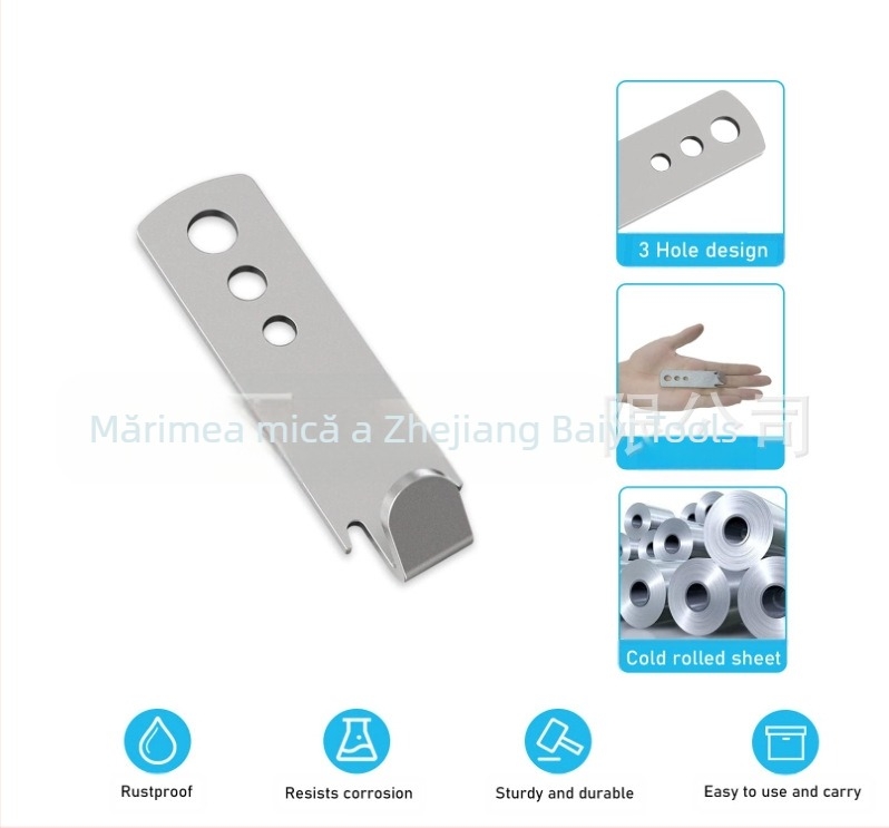 BY-90 răsucitor pentru sârmă de gard cu clemă în formă de T – unealtă de tensionare a sârmei pentru grădină și pădure, 50 g