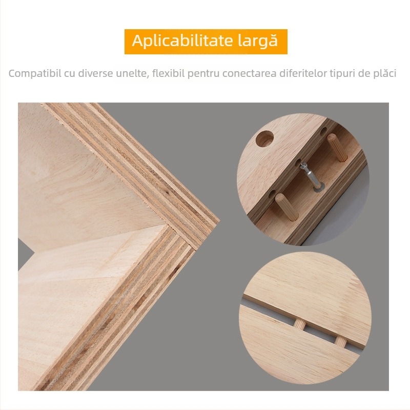 Tijă din lemn Lotus pentru mortise de la New Wu Tools, pentru 6-10, suport metric, 6-8-10