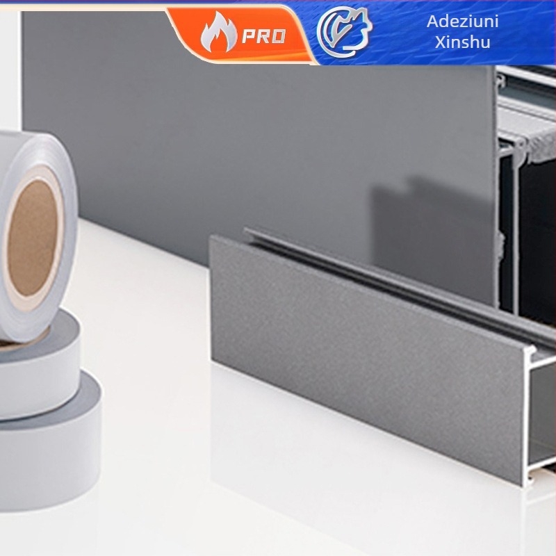 Film protector PE pentru plăci din aluminiu, bandă/film imprimabil și personalizabil; grosime 30–120 μm, lățime 100–2000 cm, lungime 100–2000 m, adeziv pe bază de apă, transparență înaltă